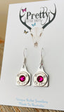 .38 special Cattle Tag Earrings