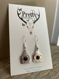 .38 special Cattle Tag Earrings