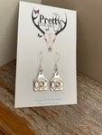 .38 special Cattle Tag Earrings