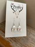 .38 special Cattle Tag Earrings