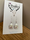 .38 special Cattle Tag Earrings