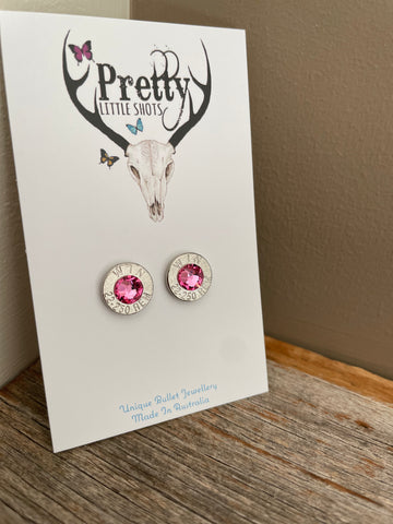 22-250 Rose Swarovski Crystal earrings