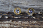 Winchester .38 special  - Brass Earrings