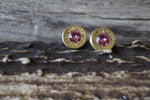 Winchester .38 special - Brass Earrings