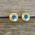 Winchester .38 special - Brass Earrings